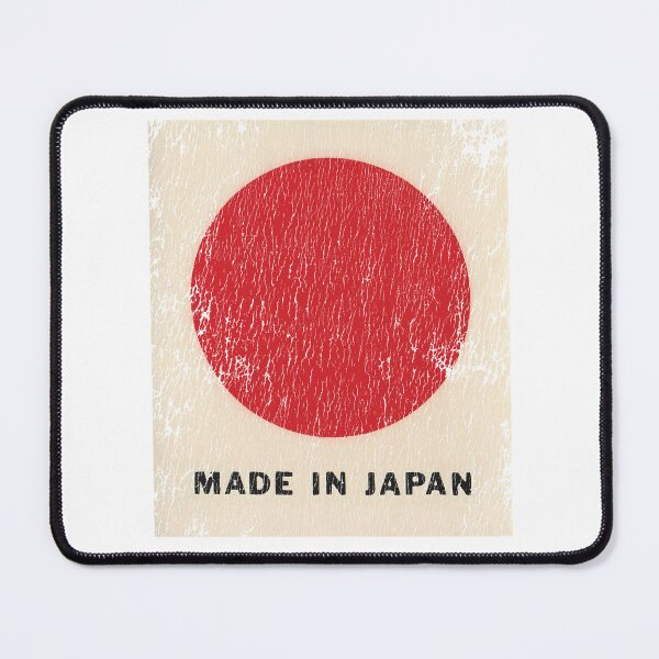 Item preview, Vintage Made in Japan rising sun emblem - gnarly, aged, Tokyo City worn print. designed and sold by retropetrol.