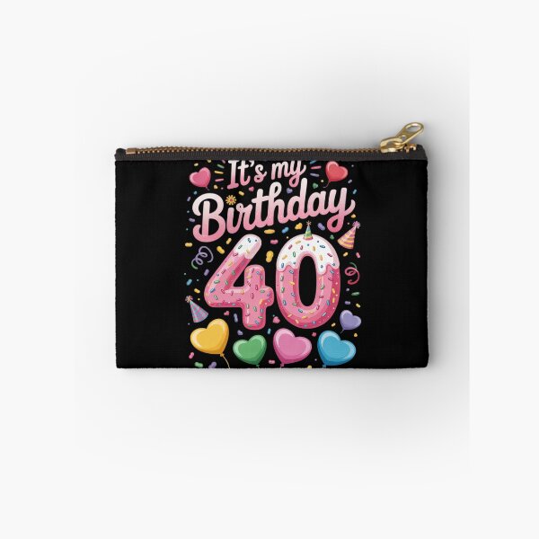 Item preview, It's My 40th Birthday Girl Doughnut Happy 40 Years Old Lady designed and sold by MarryIsMonth.