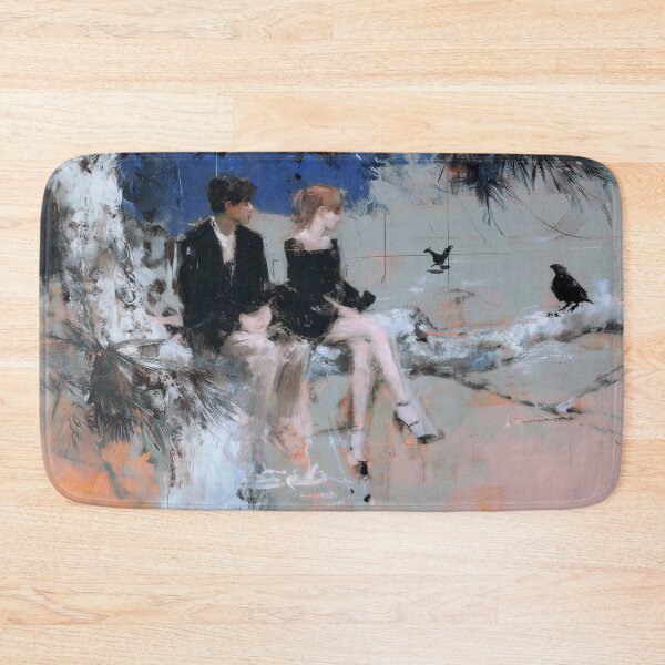 Item preview, Couple Sitting with Birds designed and sold by lautir.