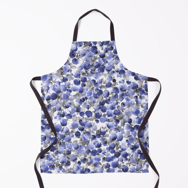Item preview, Blueberry Inspired Watercolor Pattern – Elegant Blue Fruit Abstract Design designed and sold by NewArt33.
