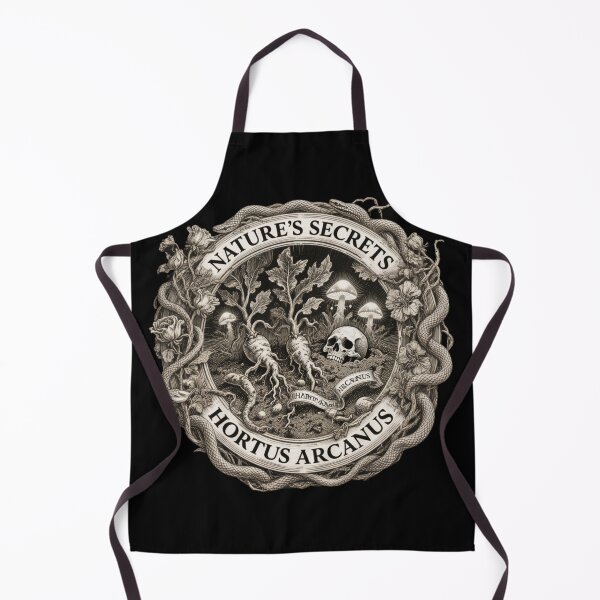 Item preview, Hortus Arcanus Nature’s Secrets Gothic Botanical Skull Art designed and sold by w66aboo.