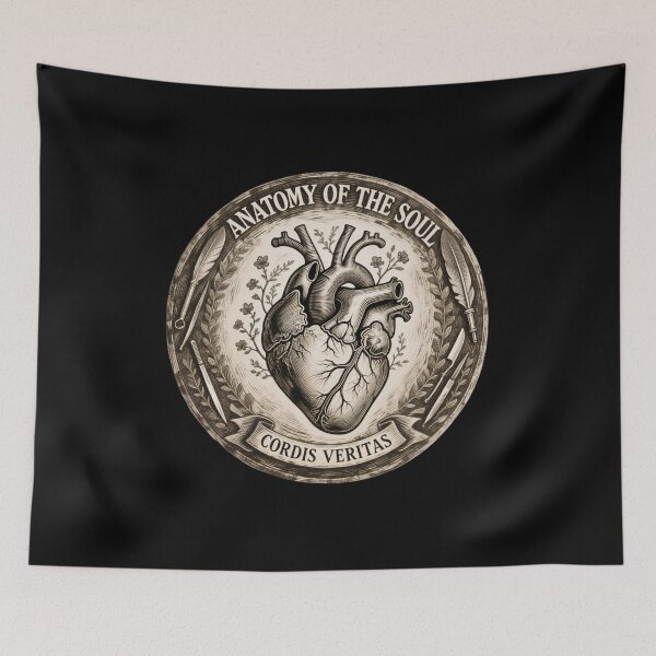 Item preview, The Heart's Truth | Dark Academia Emblem designed and sold by w66aboo.