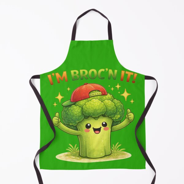 Item preview, I’m Broc’n It Cute Broccoli Pun designed and sold by Papier Atelier Art.