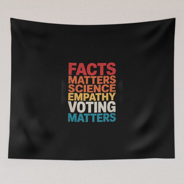 Item preview, Facts Matter Science Matters Voting Matters Liberal Democrat designed and sold by SyntaxClaw.