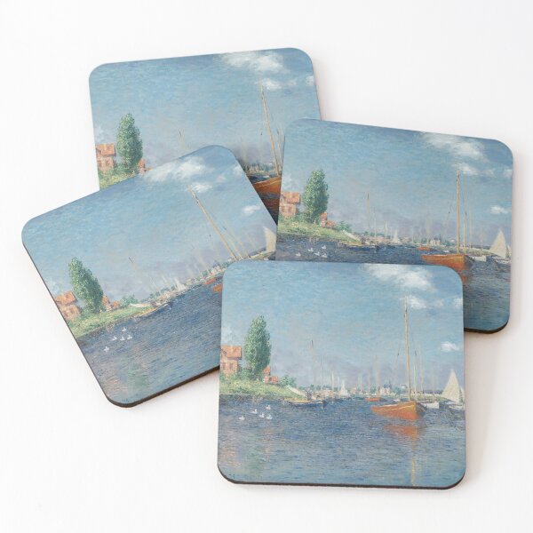 Item preview, Red Boats, Argenteuil – Claude Monet designed and sold by Art Outlaws.