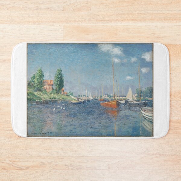 Item preview, Red Boats, Argenteuil – Claude Monet designed and sold by Art Outlaws.