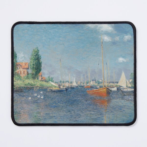 Item preview, Red Boats, Argenteuil – Claude Monet designed and sold by Art Outlaws.