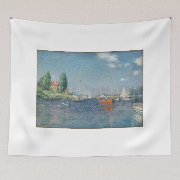 Item preview, Red Boats, Argenteuil – Claude Monet designed and sold by Art Outlaws.