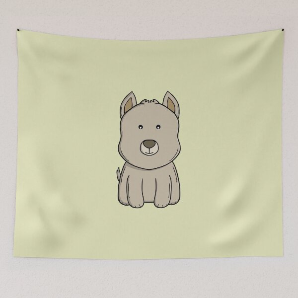 Item preview, Cute Beige Puppy Adorable Kawaii Cartoon Dog  designed and sold by shopdiego.