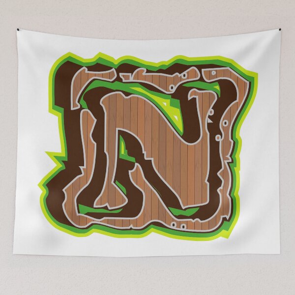 Item preview, Alphabets - Wooden | YWZMNK 3 designed and sold by MyStickersCove.