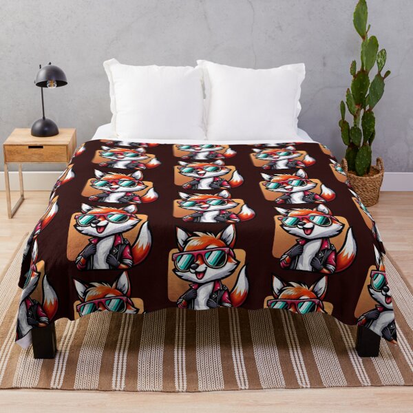 Item preview, Cool Fox with Sunglasses designed and sold by Dogandesighn.