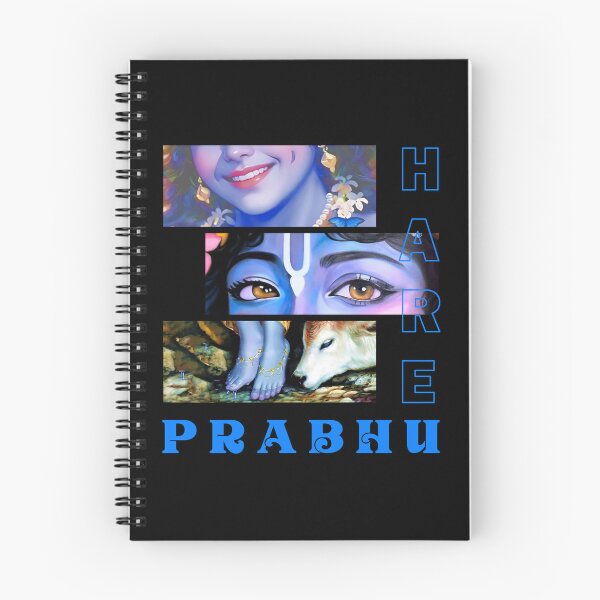 Item preview, “Hare Krishna Divine Portrait – Modern Spiritual Digital Art of Lord Krishna” designed and sold by AvroopasCosmos.