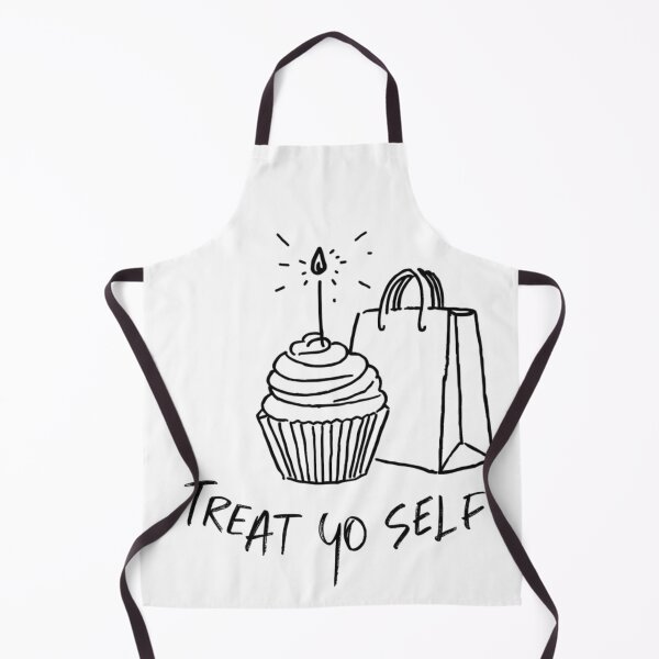 Item preview, Treat Yo Self - Funny Parks and Rec Quote Minimalist Art designed and sold by QuikFun.