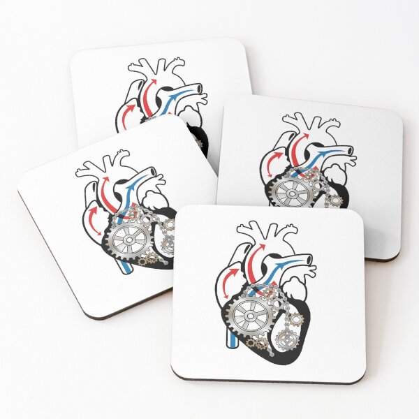 Item preview, Cardio Gears: Anatomical Heart Bicycle Gear Diagram designed and sold by Thaivi Design.
