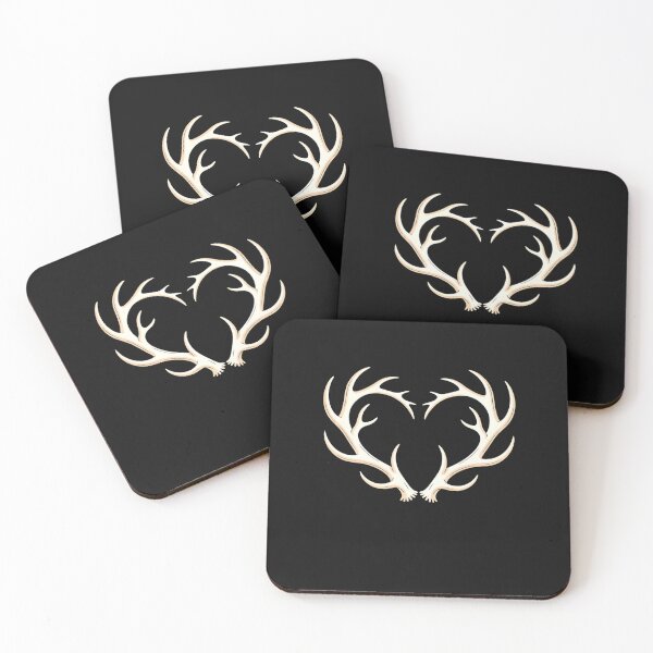 Item preview, Deer Antlers Heart Hunting Love For Hunter Men Women Kids designed and sold by clothesy7.