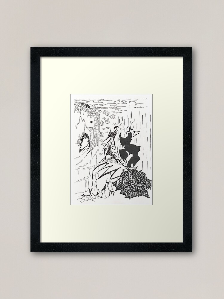 Thumbnail 1 of 7, Framed Art Print, untitled designed and sold by Anthropolog.