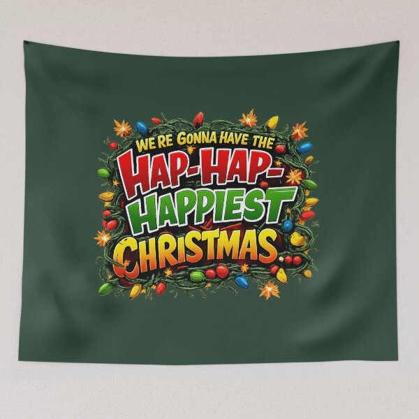 Item preview, Hap Hap Happiest Christmas designed and sold by BoldApparel.