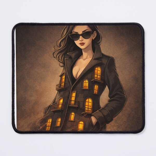 Item preview, The Woman Who Wore a Building designed and sold by halibutgoatramb.