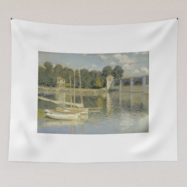 Item preview, The Argenteuil Bridge – Claude Monet designed and sold by Art Outlaws.