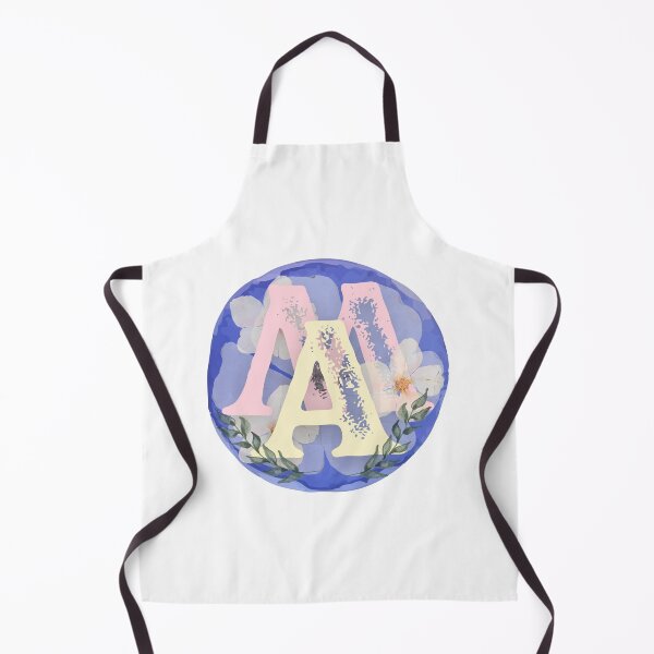 Item preview, Floral Marian Monogram Catholic Design designed and sold by Stella Maris Designs.