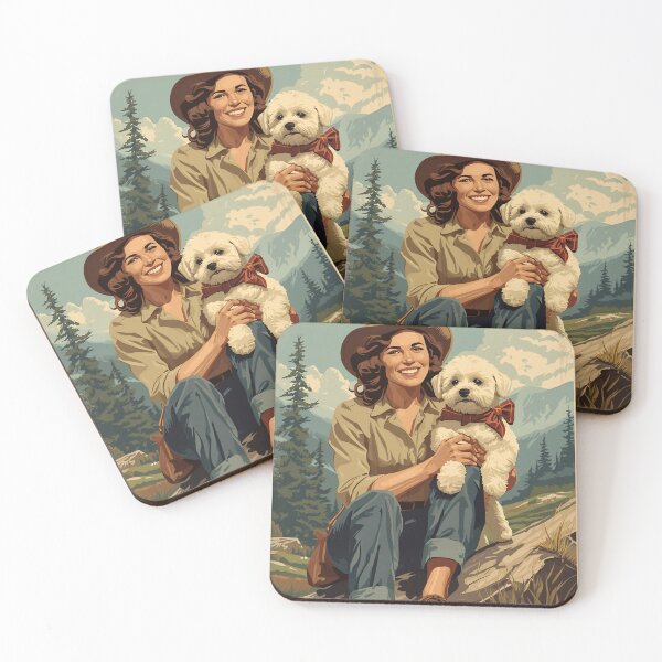Item preview, Classic tin sign design. Maltipoo Mom. designed and sold by TobyTheMaltipoo.