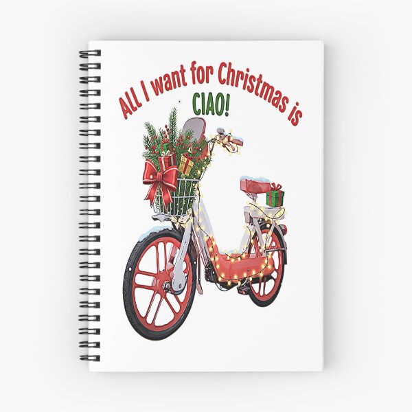 Item preview, Natale Moped, Shirt Christmas Gift Ciao Bravo Si Töffli Moped Mofa Weihnachten Santa designed and sold by MarcWernerCGN.