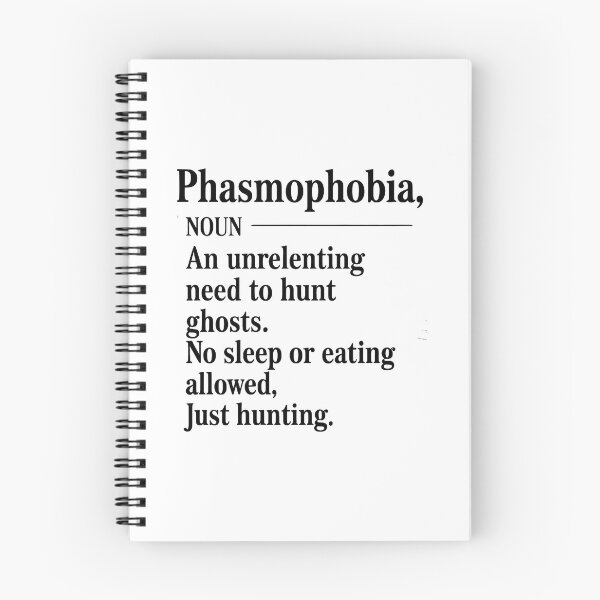 Aperçu de l'œuvre Définition de la phasmophobie : chasse aux fantômes paranormaux créée et vendue par Ectocooler251.