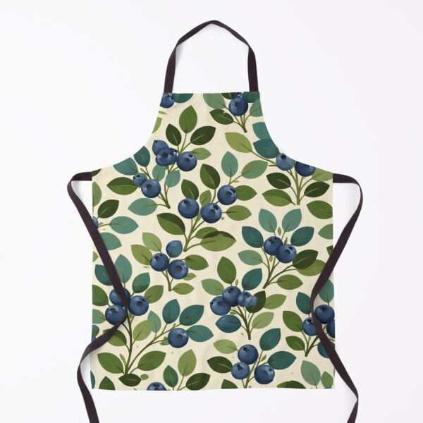 Item preview, Blueberry Forest Floor – Vintage Finnish Berry Pattern designed and sold by Planthem.