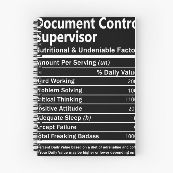 Item preview, Document Control Supervisor designed and sold by ginawilliams39.