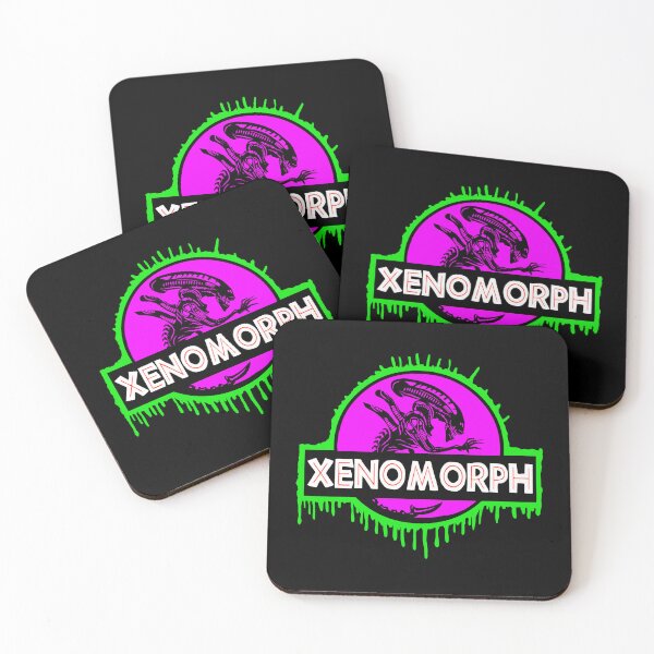 Item preview, xenomorph alien green acid logo designed and sold by Blck-Acid-Devil.