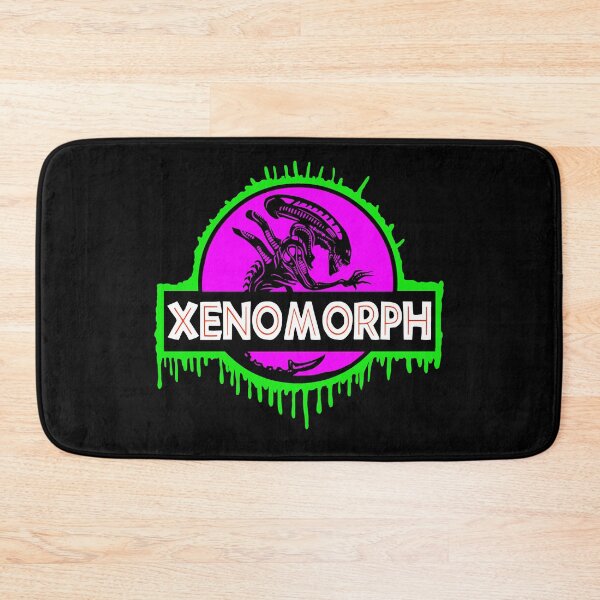 Item preview, xenomorph alien green acid logo designed and sold by Blck-Acid-Devil.