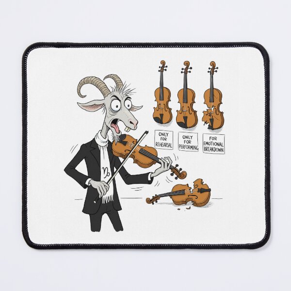 Item preview, Capricorn Violin Musician Cartoon (Color) designed and sold by D - Magic.