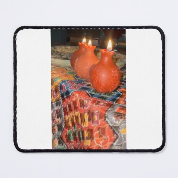 Item preview, Kerze wie eine Vase auf bunter Winterdeko  Title (English)  Candle Styled Like a Vase on Colorful Winter Decor designed and sold by Yaroplanner.