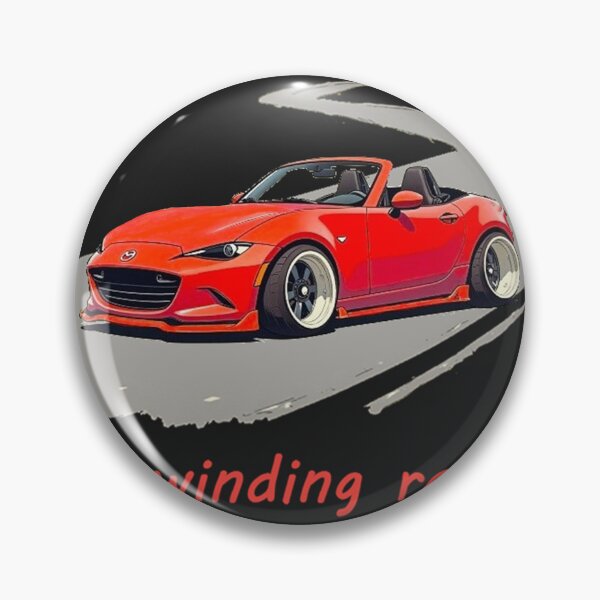 Item preview, Happiness is a Winding Road and a Miata designed and sold by MyYata.