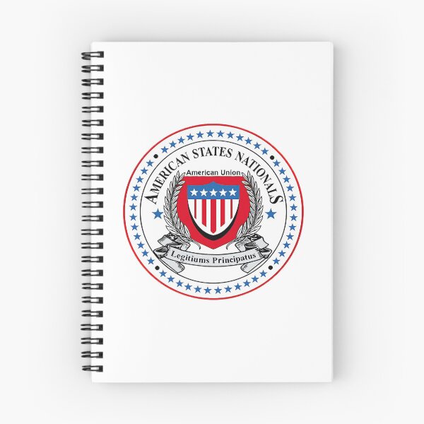 Item preview, Sello del emblema de los American State Nationals: diseño de insignia de la Unión Patriótica designed and sold by Maxbevier.