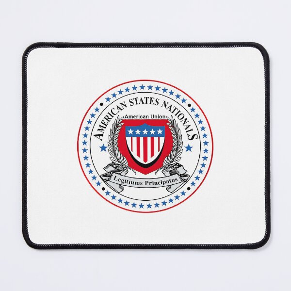 Item preview, American State Nationals Emblem Seal - Patriotic Union Badge Design designed and sold by Maxbevier.
