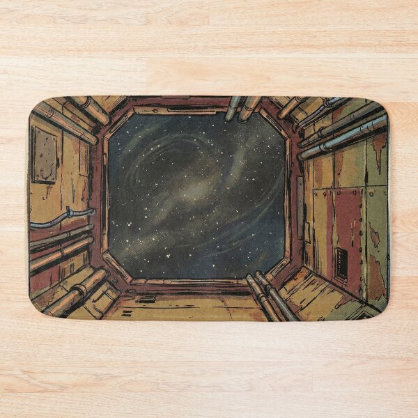 Item preview, Maintenance Sector Gamma – Lo-Fi Sci-Fi Spaceship Window designed and sold by DeluluWear.