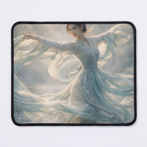 Item preview, Ethereal Water Spirit Dance in Sunlit Misty Lake designed and sold by ASMRUniverse.