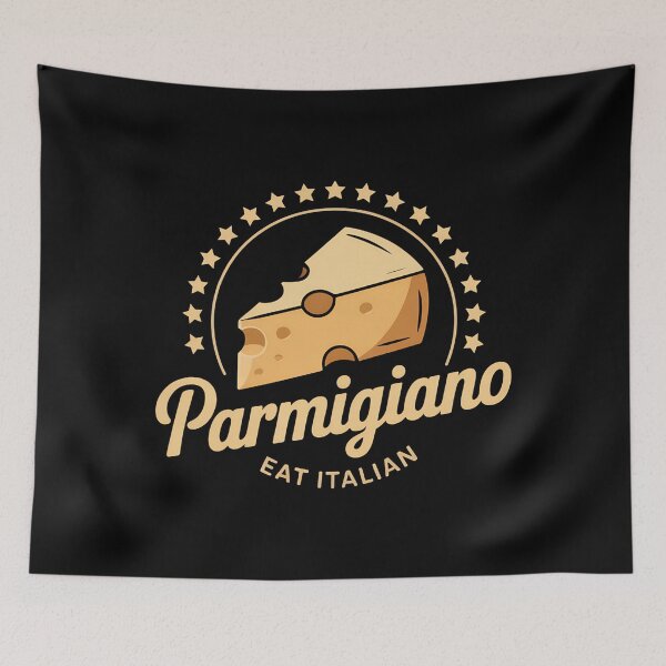 Item preview, Parmigiano Cheese – Eat Italian Parmesan Food Graphic designed and sold by VividOrganica.