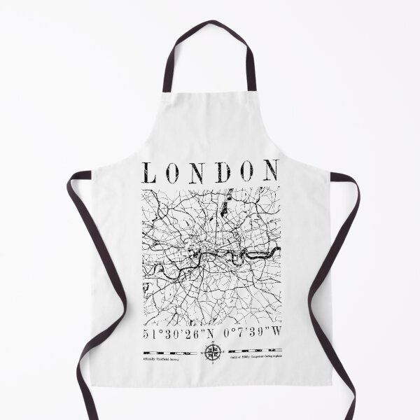 Item preview, London City Map England English Vintage Funny Cartography designed and sold by GrandeDuc.