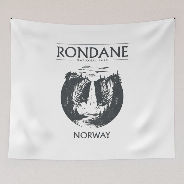 Item preview, Rondane National Park - Norway  designed and sold by GoodOldVintage.