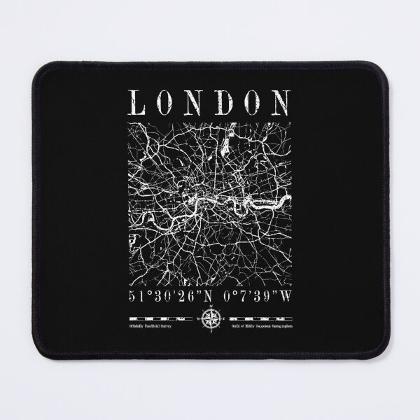 Item preview, London City Map England English Vintage Funny Cartography designed and sold by GrandeDuc.