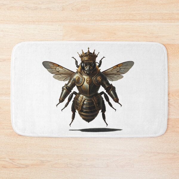 Item preview, Baroque Bee Queen Royal Honeybee Oil Painting designed and sold by Thaivi Design.