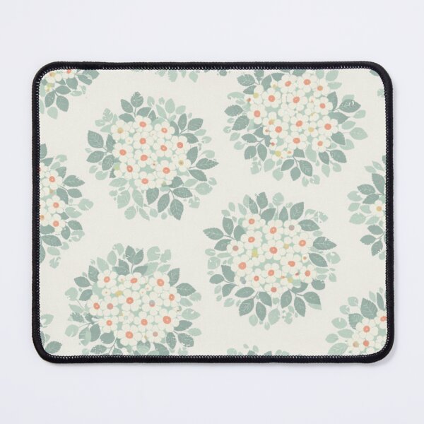 Item preview, Frosted Rowan Blossoms – Vintage Nordic Winter Floral Pattern designed and sold by Planthem.