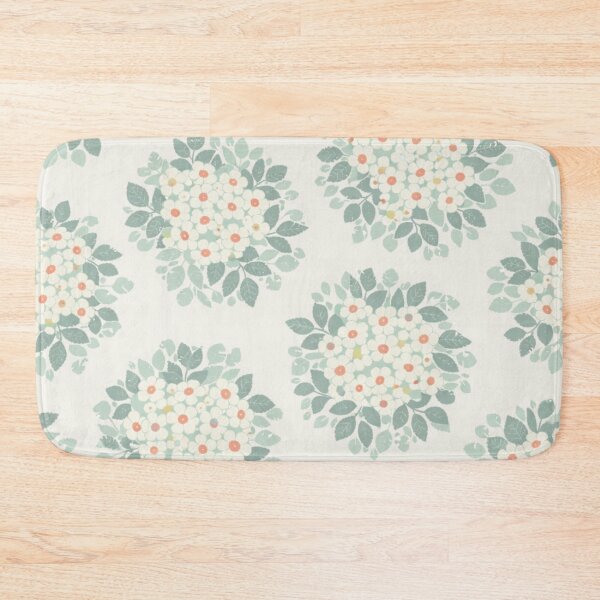 Item preview, Frosted Rowan Blossoms – Vintage Nordic Winter Floral Pattern designed and sold by Planthem.