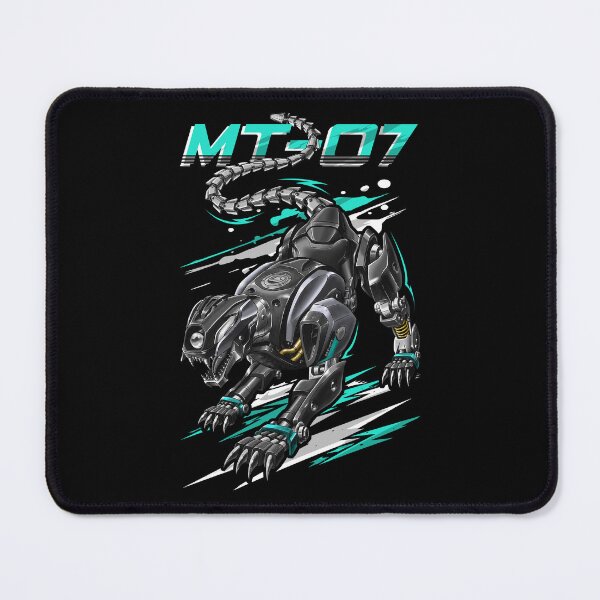 Item preview, Yamaha MT-07 2024 (Midnight Cyan) for Motorcycle Riders designed and sold by MotoApparelHub.
