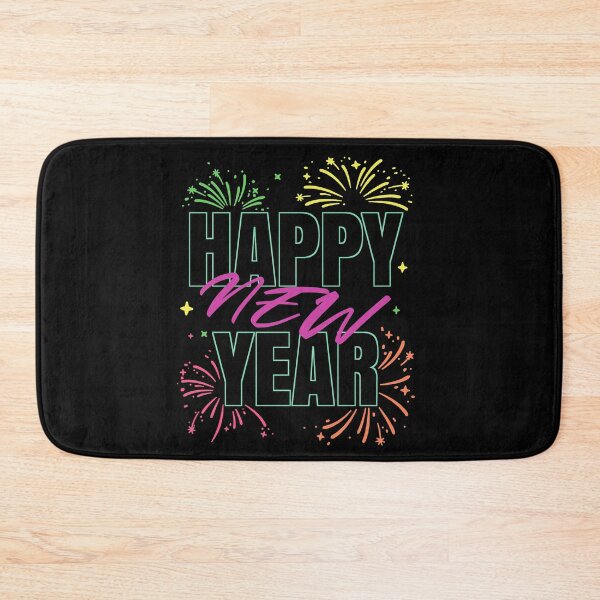 Item preview, Happy New Year Retro Design designed and sold by MySimpleFlow.