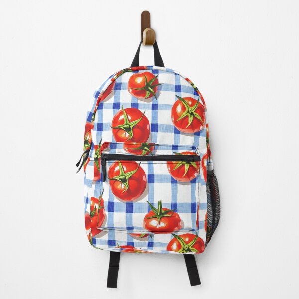 Item preview, Cute Summer Gingham Red Tomato Pattern Retro Style designed and sold by PG Illustration.