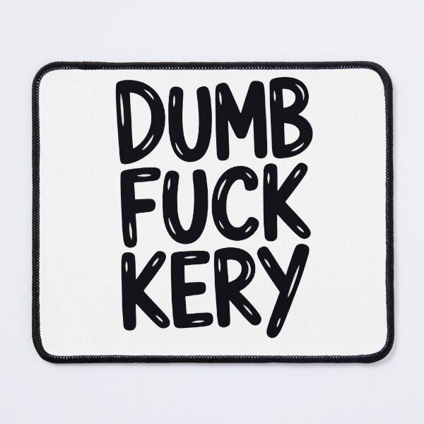 Item preview, DUMB FUCKERY – Bold Black Glossy Typography Funny Quote designed and sold by Dospart.