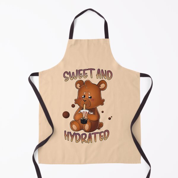 Item preview, Sweet and Hydrated Brown Bear Bubble Tea designed and sold by pinkbobabear.